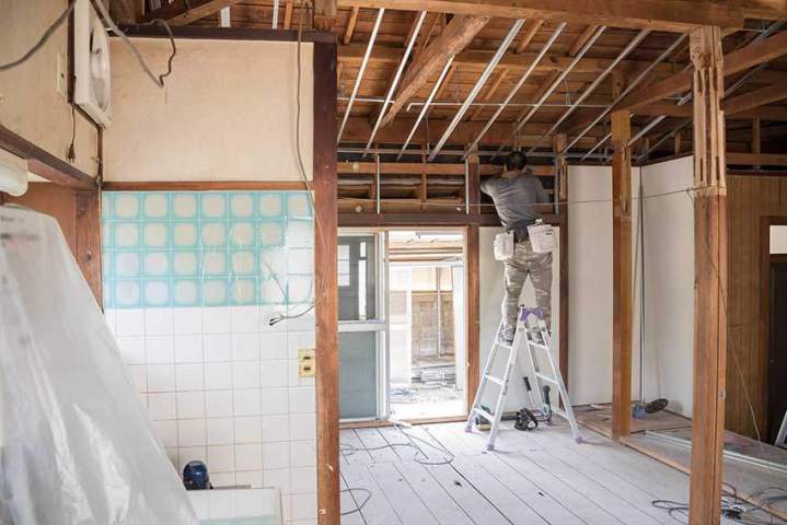 Travaux de rénovation intérieure à Laval